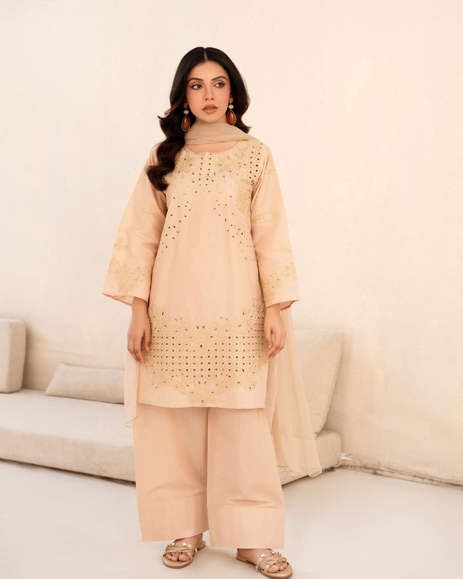 Beige Festive