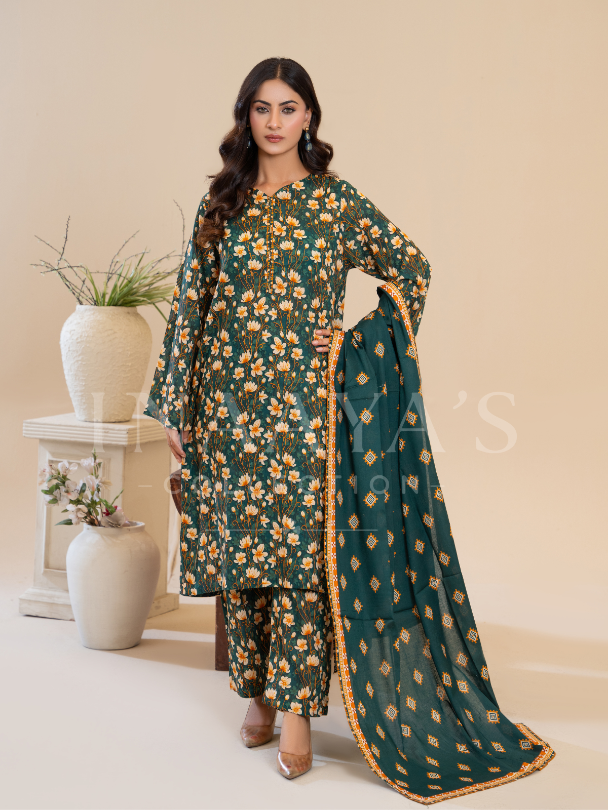 Mahrosh Api Mahrosh – Garden Bloom (3- Piece) – Ruhma Official