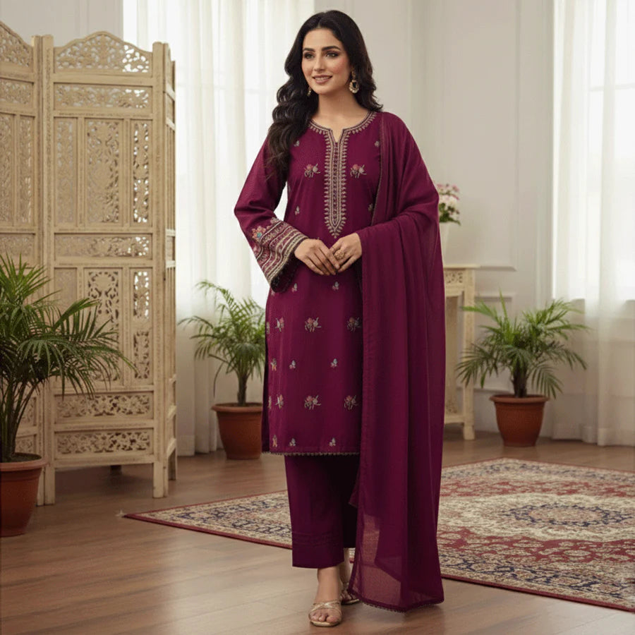 Navya Embroided 3pc