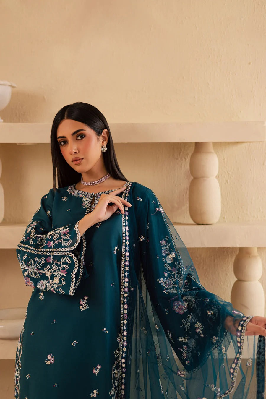 Esha Embroidered 3pc