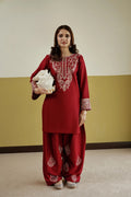 Crimson Grace - Embroidered 2PC