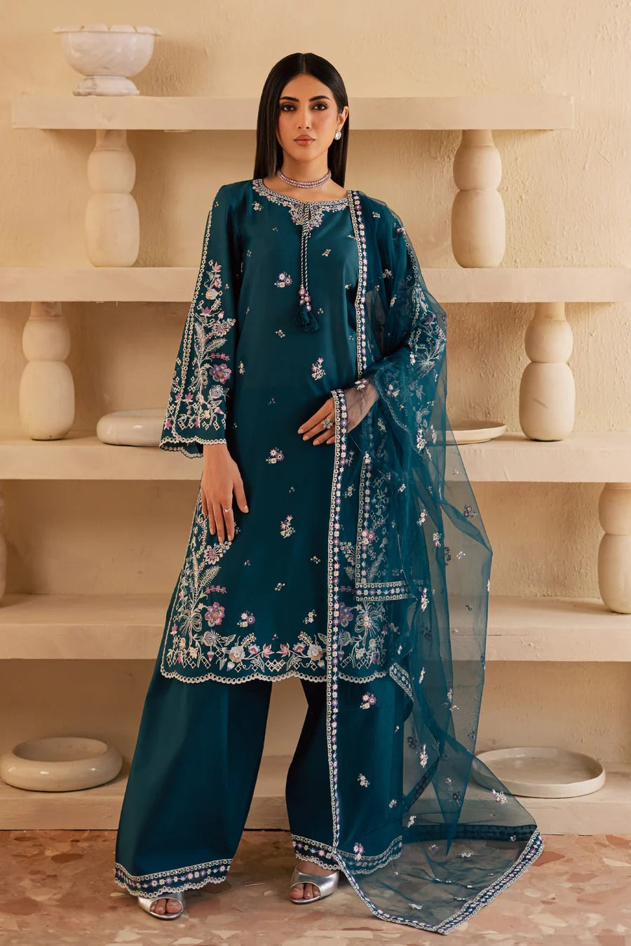 Zinc Grace – Embroidered 3PC