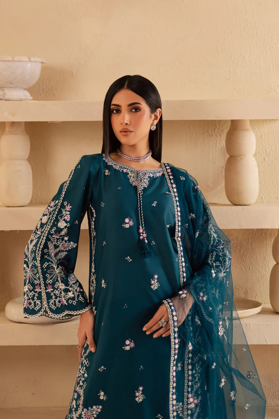 Zinc Grace – Embroidered 3PC