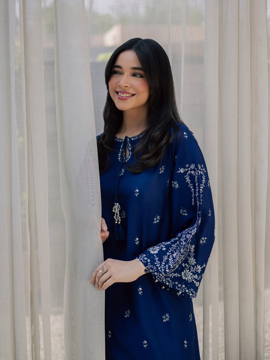 Blue Nairobi 2Pc - Embroidered Lawn Dress